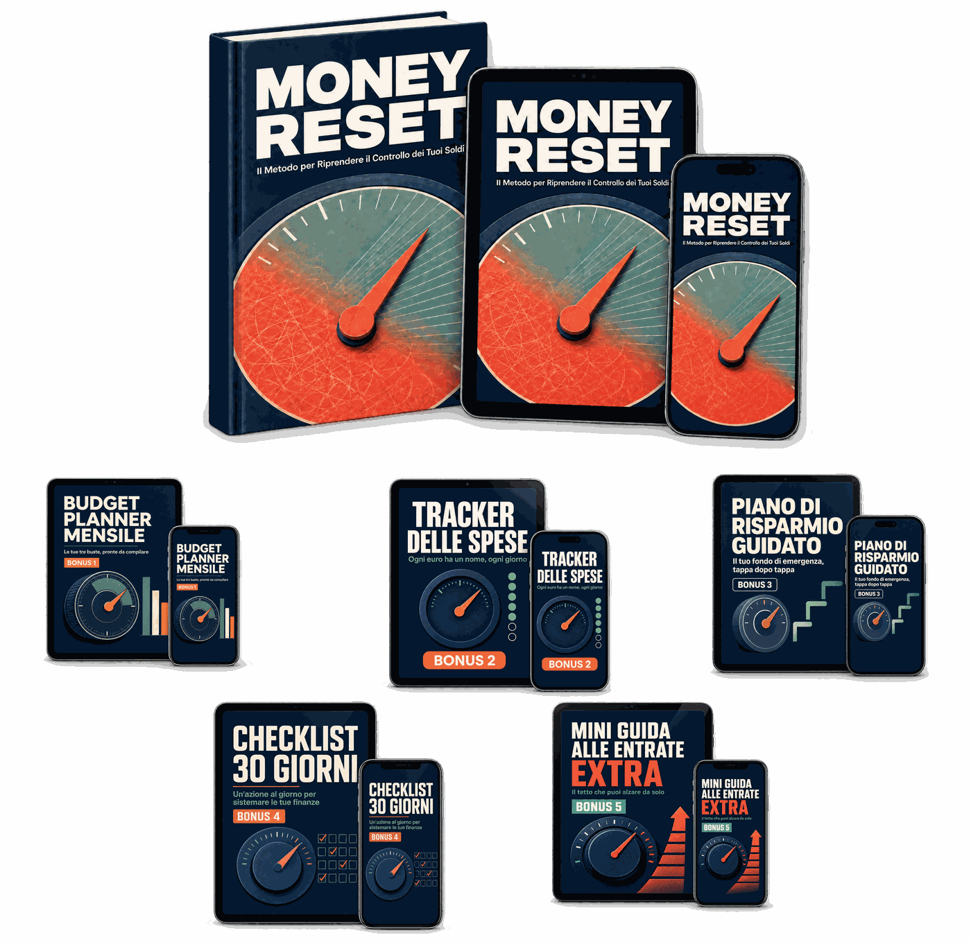 Il pacchetto completo Money Reset: la guida e i 5 bonus